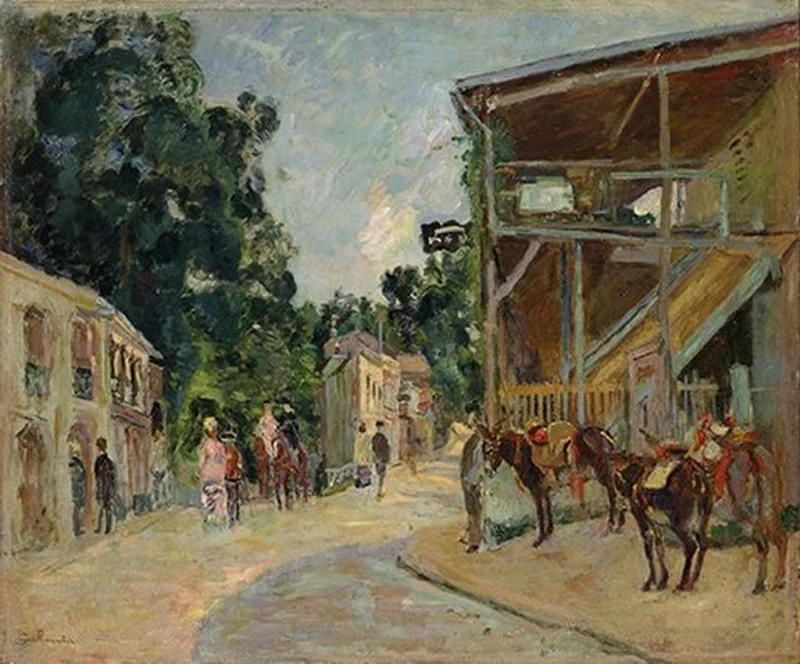 Passeggiata a Robinson, 1878 - Pola Museum of Art, Hakone